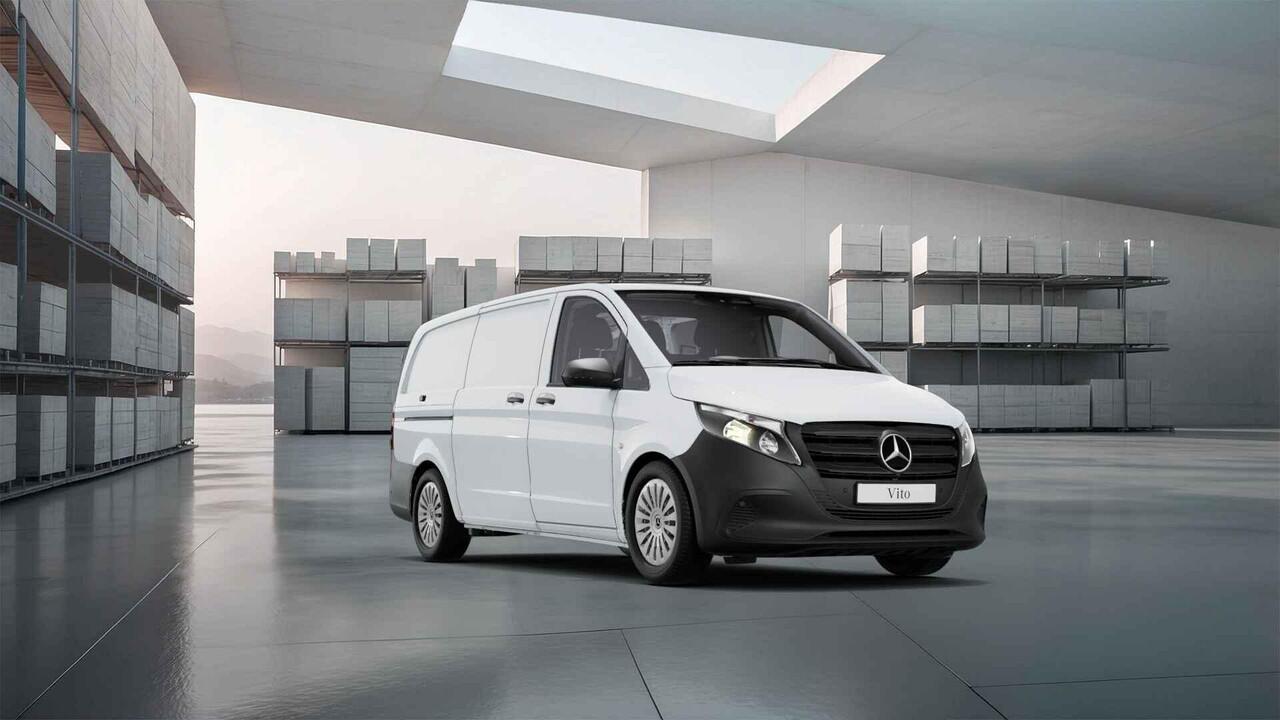Mercedes-Benz VITO 116 CDI | L2 | PRO | 160 PK | HANDGESCHAKELD | NAVIGATIE | CRUISE CONTROL | COMFORT CHAUFFEURSSTOEL | 3-ZITS | AIRCO | CERTIFIED
