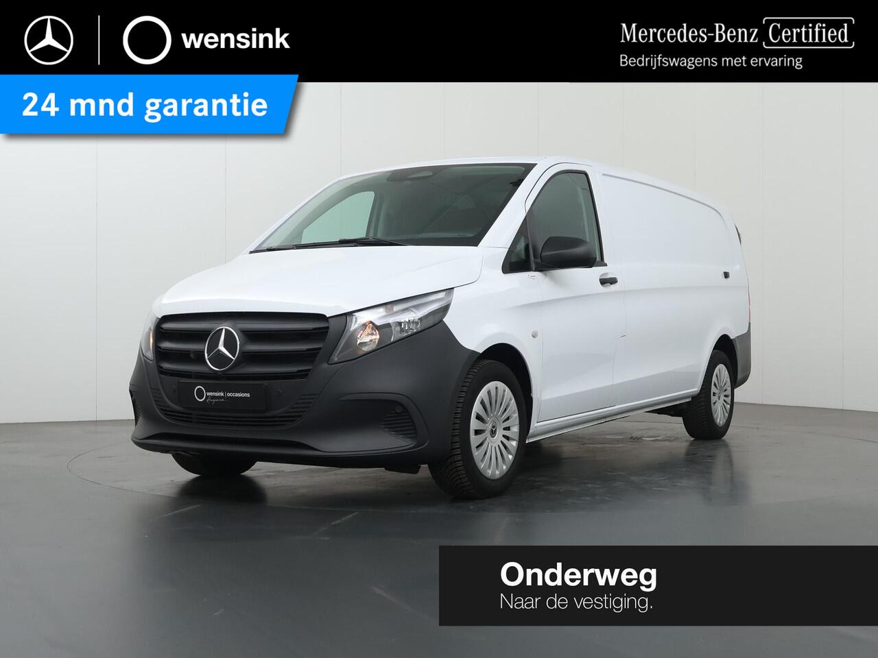 Mercedes-Benz VITO 116 CDI | L3 | PRO | AUT. | 3-ZITS | PARKEERCAMERA | WINTERPAKKET | 2500 KG TREKHAAK | CRUISE CONTROL | AIRCO | NAVIGATIE | STOELVERWARMING | BETIMMERDE LAADRUIMTE | CERTIFIED