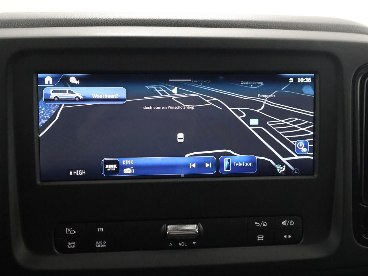 Mercedes-Benz VITO 116 CDI | L3 | PRO | AUT. | 3-ZITS | PARKEERCAMERA | WINTERPAKKET | 2500 KG TREKHAAK | CRUISE CONTROL | AIRCO | NAVIGATIE | STOELVERWARMING | BETIMMERDE LAADRUIMTE | CERTIFIED