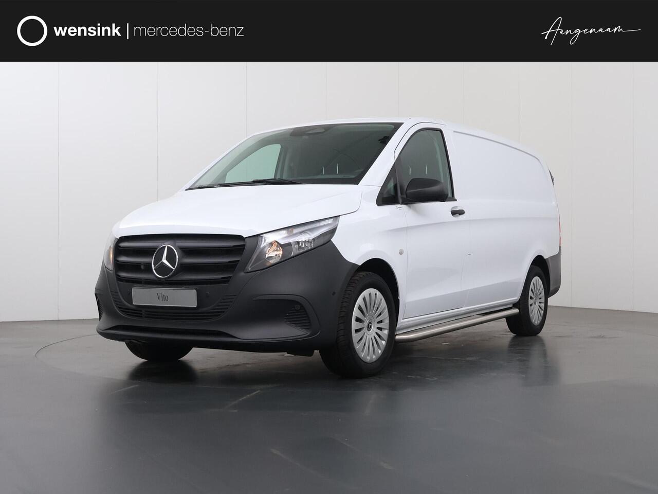 Mercedes-Benz VITO Bestelwagen 114 CDI L2 Pro | Aluca Kasten Inrichting | Vloer | Wand | Sidebars | Achteruitrijcamera | Trekhaak 2500 kg | Climate Control | Lederen Stuurwiel | Dodehoekassistent |