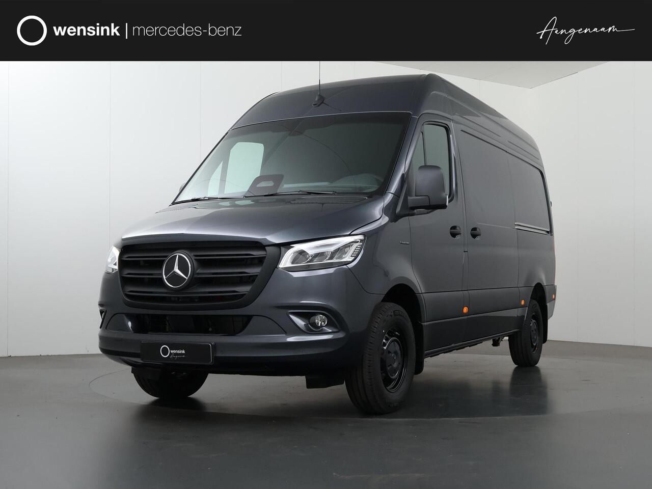 Mercedes-Benz eSprinter 314 L2 H2 Select 81kWh | DC laden 115 kW | Dubbele Schuifdeur | Stoelverwarming | Climate Control | Smartphone integratie pakket | Distronic | Led Verlichting |