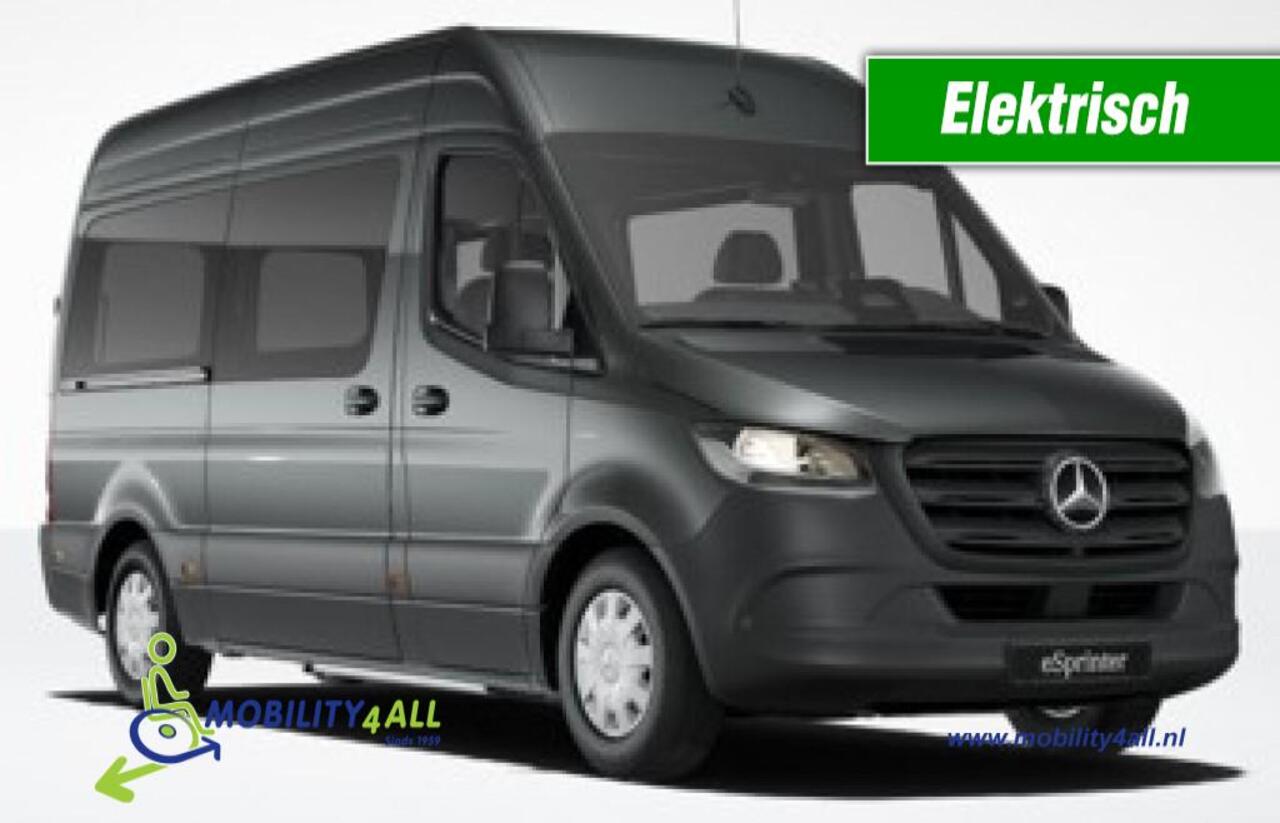 Mercedes-Benz eSprinter Rolstoelbus / 4150kg/ B-Rijbewijs / 81kw accu / snelladen