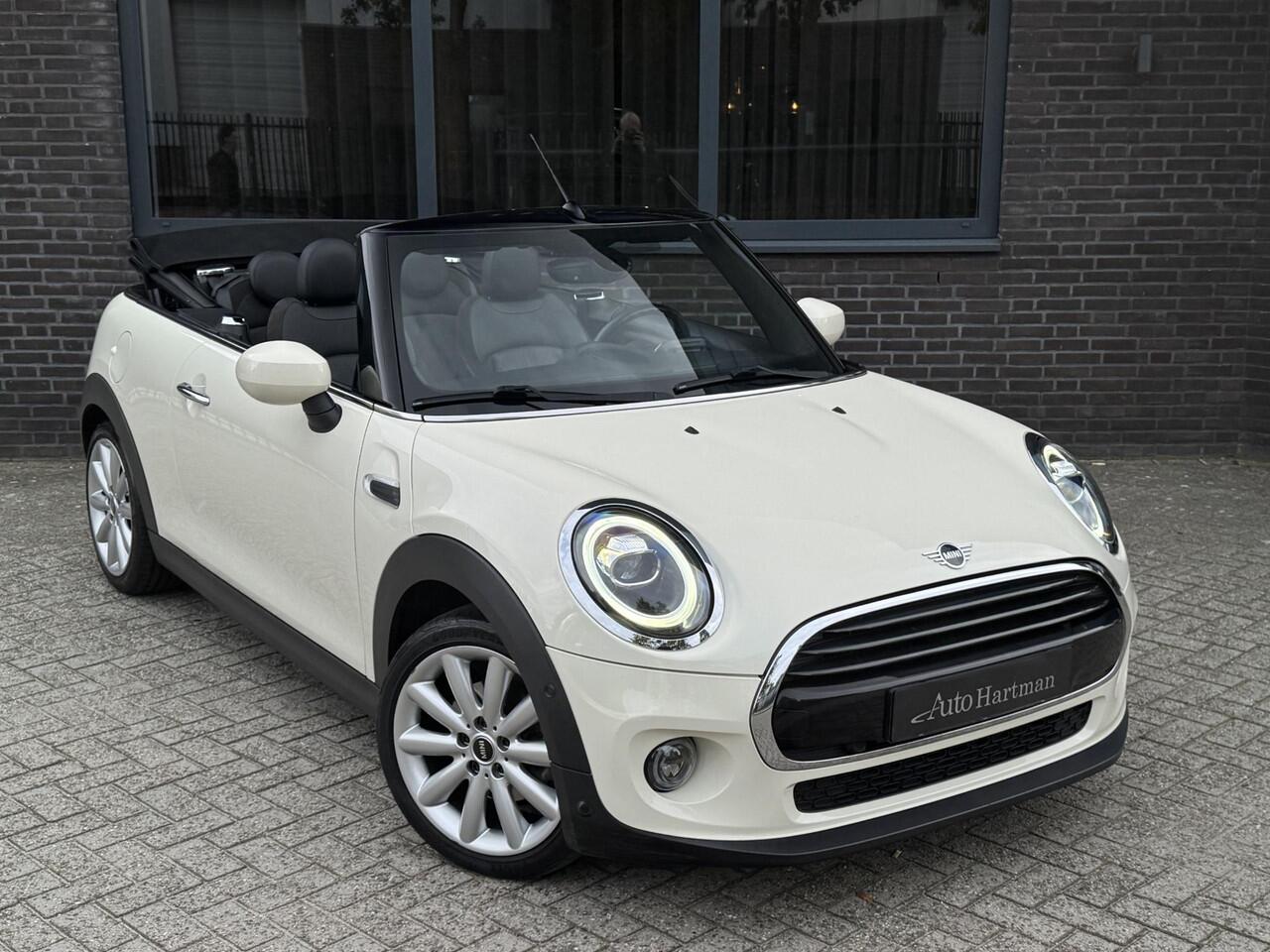 Mini COOPER Cabrio 1.5 Pepper LEDER|STOELVERWARMING|CAMERA|CARPLAY