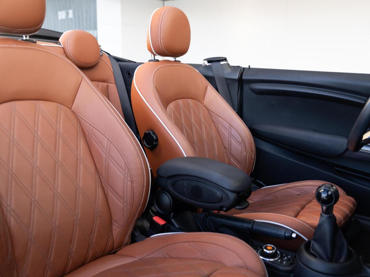 Mini COOPER Cabrio Pepper + Chester leder