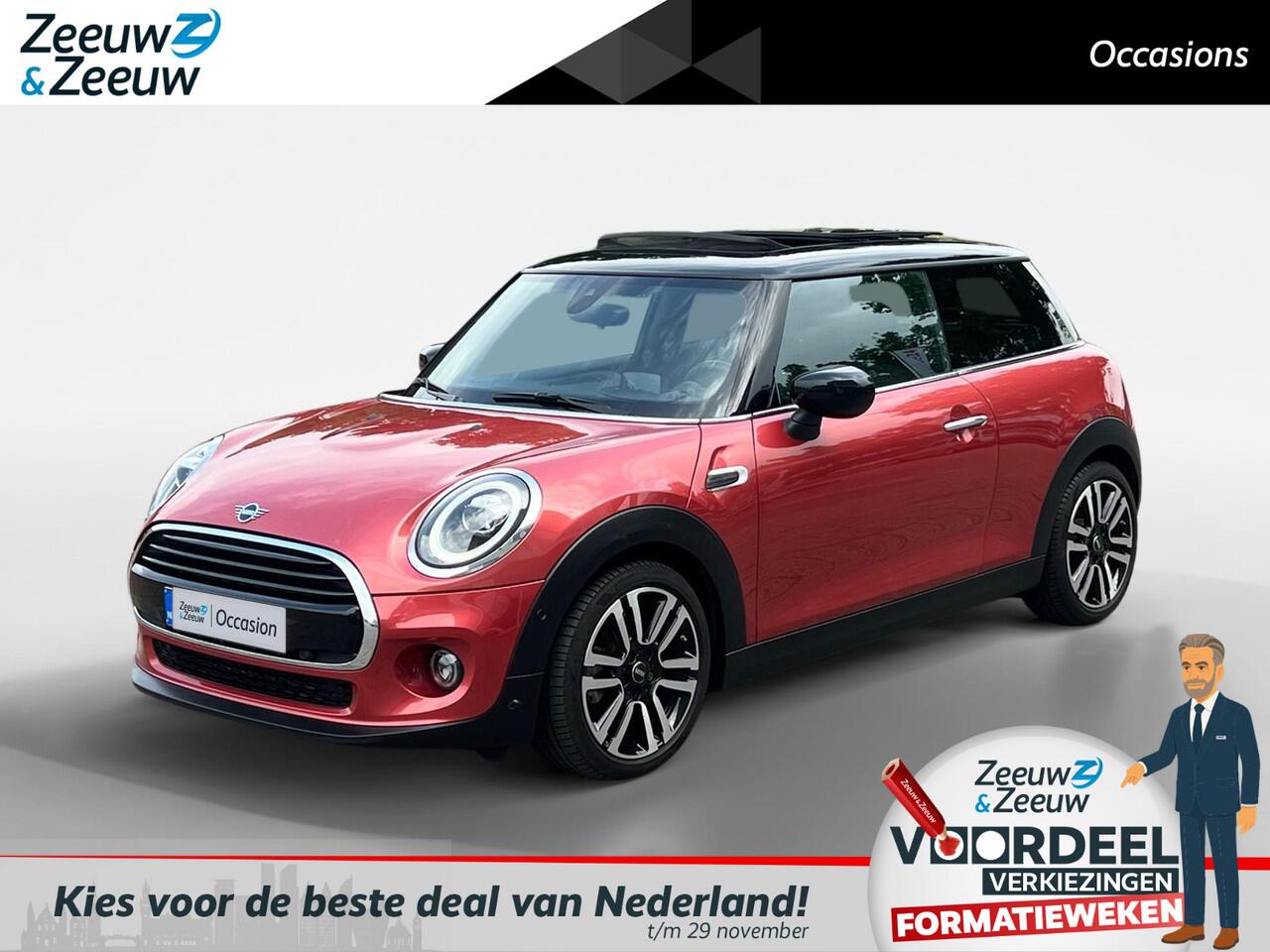 Mini COOPER Mini 1.5 Summer Red Edition | NAVI | PANO | HARMAN KARDON | HUD | LEDER | 1 JAAR GARANTIE