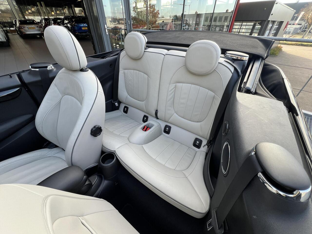 Mini COOPER S Mini Cabrio 2.0 Chili Automaat 192PK | Harman/Kardon | Leder | Navigatie