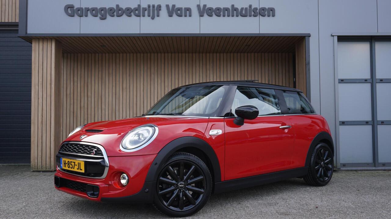 Mini COOPER S 2.0 192pk 3Drs Chili Pano.Dak H&K Leder 17inch LM LED Keyless 48960km!