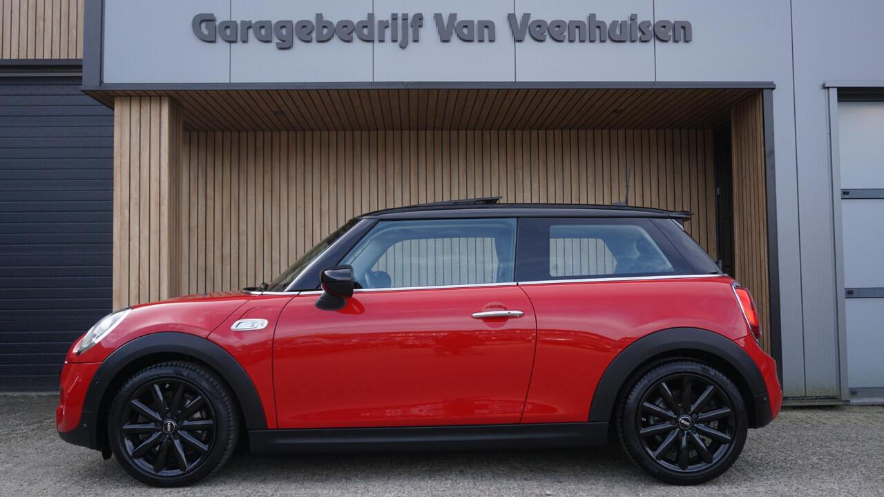Mini COOPER S 2.0 192pk 3Drs Chili Pano.Dak H&K Leder 17inch LM LED Keyless 48960km!