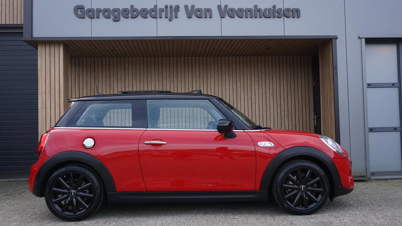 Mini COOPER S 2.0 192pk 3Drs Chili Pano.Dak H&K Leder 17inch LM LED Keyless 48960km!