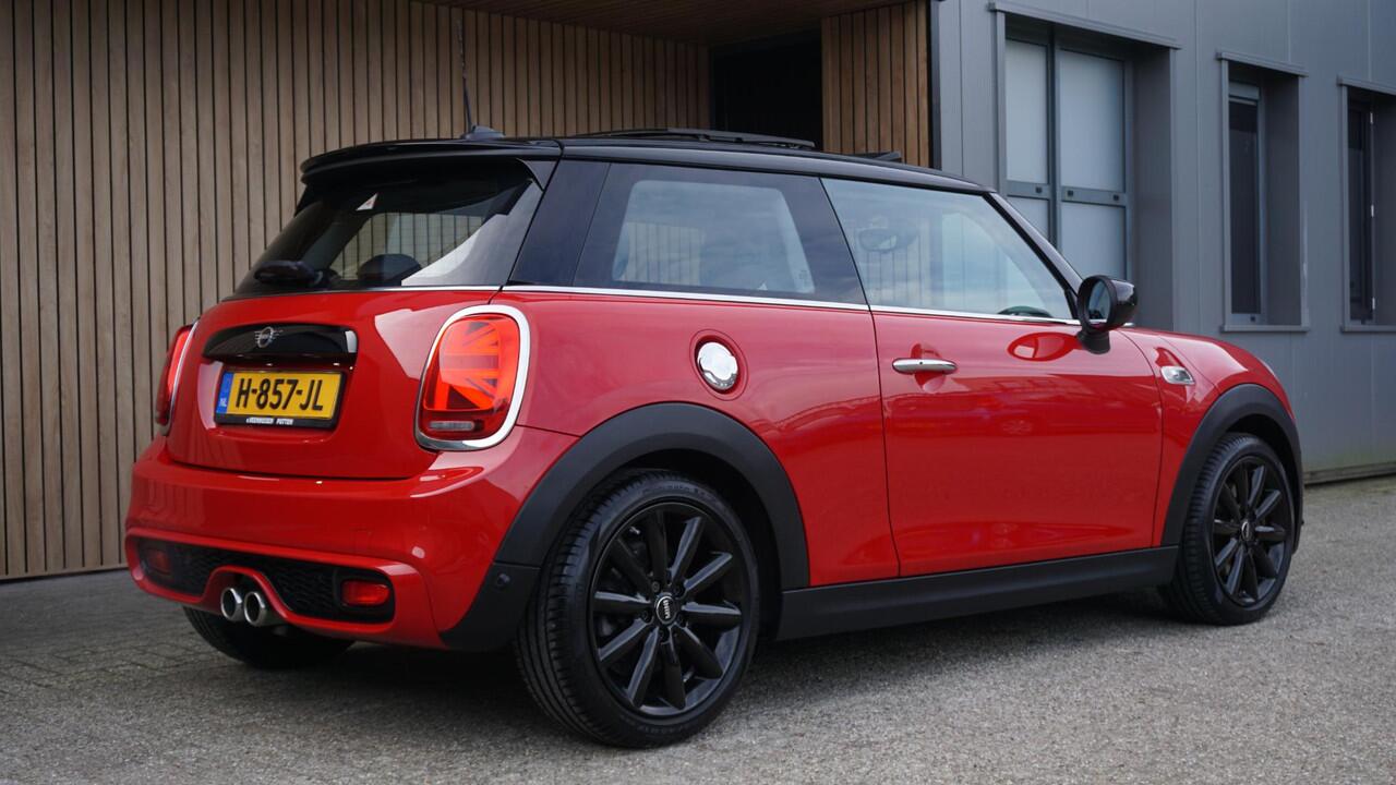 Mini COOPER S 2.0 192pk 3Drs Chili Pano.Dak H&K Leder 17inch LM LED Keyless 48960km!