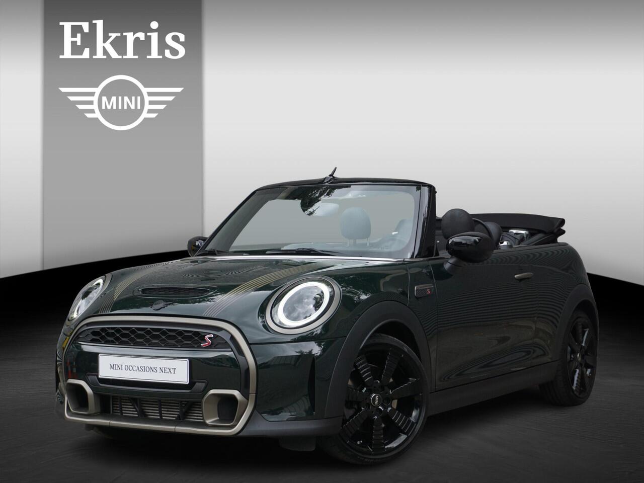 Mini COOPER S Cabrio MINI Resolute Edition | 18 Pulse Spoke zwart | Piano Black Exterior pack | Comfort Access | Elektrisch verwarmde voorstoelen