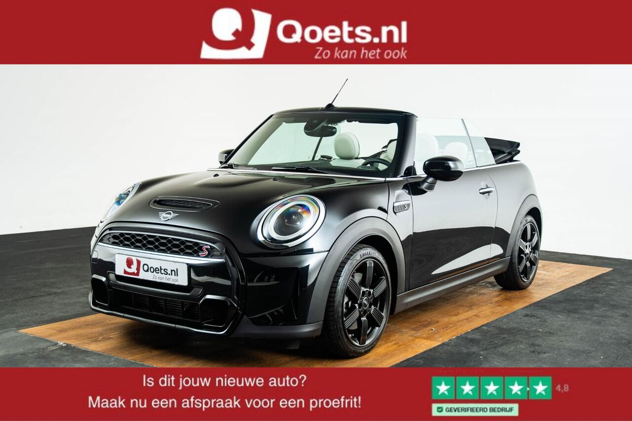 Mini COOPER S Mini Cabrio 2.0 Rockingham GT Edition Binnenlichtpakket - Elektrisch verwarmbare voorstoelen - Adaptive onderstel - Cruise Control - Stuurwielverwarming - Driving Assistant - Comfort Access -