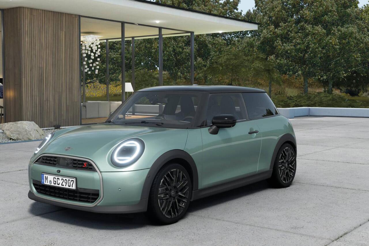 Mini COOPER S 3-deurs Favoured XL | 18" LM Night Flash Spoke 2-tone | Glazen Panoramadak | Extra getint glas in achterportierruiten en achterruit | Opruimingsvoordeel