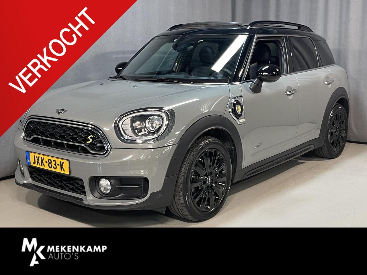 Mini COUNTRYMAN Mini 1.5 Cooper S E ALL4 Chili 18"/Panoramadak/Adaptieve cruise/Leder + memory + stoelverwarming/Harman Kardon/Keyless/Elektrische klep/Head-up/Camera