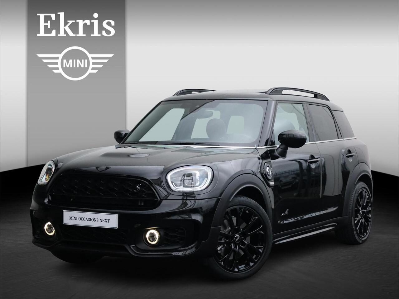 Mini COUNTRYMAN Mini Cooper S E ALL4 John Cooper Works | JCW-pakket | Glazen Panoramadak | Leder Chester Malt Brown | Stuur- en stoelverwarming | 19" JCW | Head-Up Display | Comfort Access | NEXT