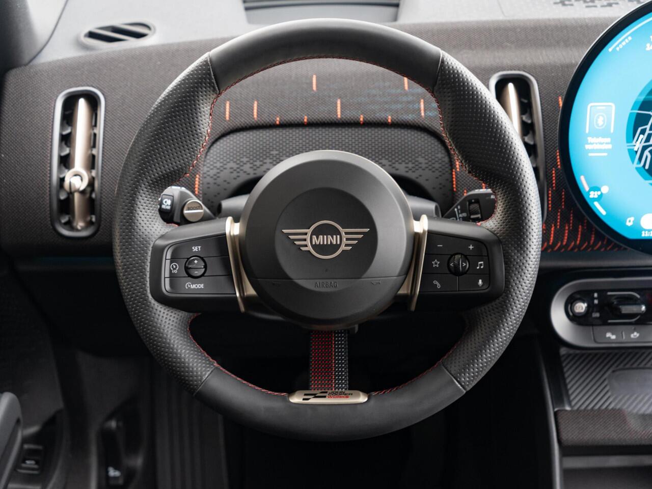 Mini COUNTRYMAN E John Cooper Works S pakket + Stoel en stuurverwarming + Head-Up Display