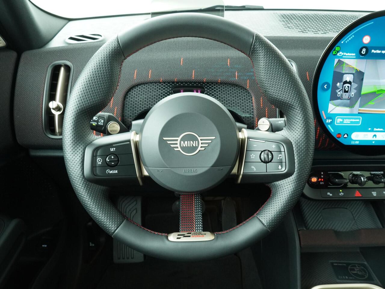 Mini COUNTRYMAN C JCW Trim | Pakket XL| Glazen Panoramadak | Trekhaak Elektrisch | Stuur & Stoelverwarming | Harman Kardon | Head-Up Display | Active Cruise Control