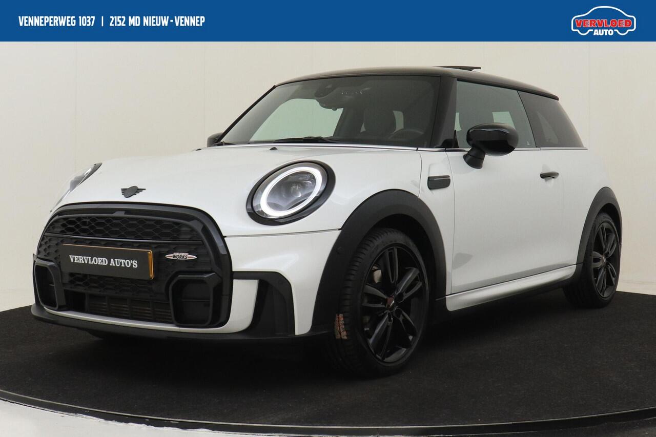 Mini John Cooper Works Mini COOPER *INCL. ZOMER/WINTERSET!* -PANO.DAK|AERO|KEYLESS|STOEL/STUURVERW.|MULTIMEDIA|PRIVACY.GLAS|17"