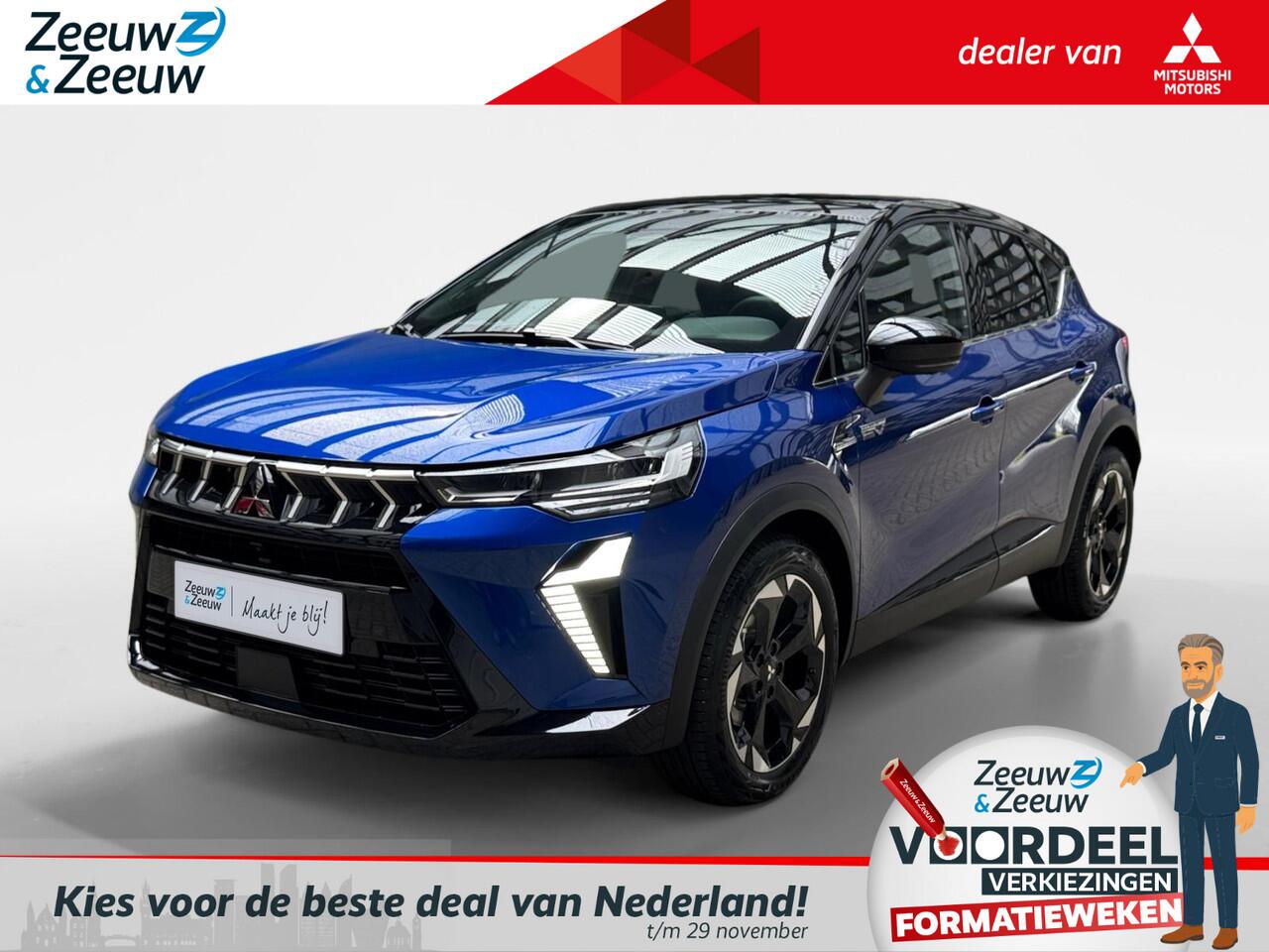 Mitsubishi ASX 1.8 HEV AT Instyle |¤1500,- Korting | Schuif-/ kantel dak | 360graden camera | Stuur-/Stoel-/Voorruitverwarming | Navigatie | Apple carplay/ Android Auto |