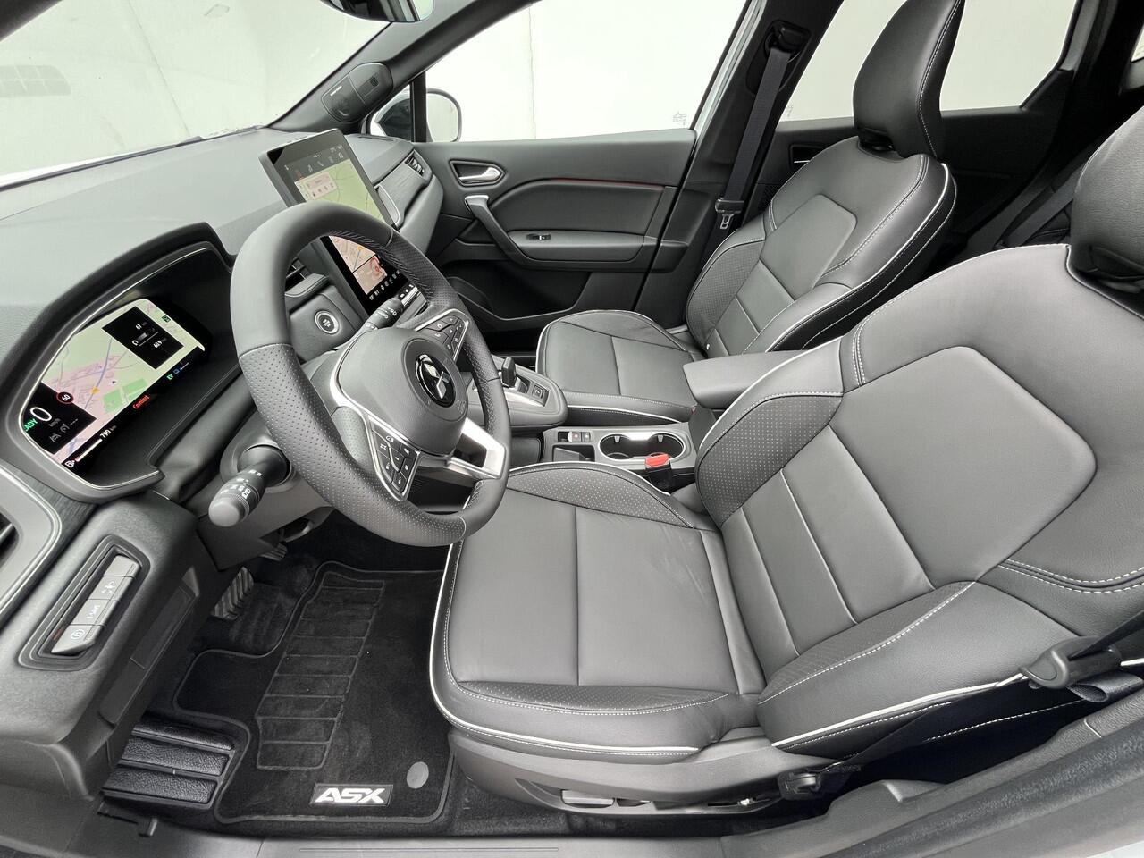 Mitsubishi ASX 1.8 HEV AT Instyle Automaat / Elektrisch Glazen- Schuif- en Kanteldak / Google Assistent / Stuurwiel- en Stoelverwarming voor / Adaptieve Cruise Control / Verwarmde Voorruit / Climate Control / Keyless Entry & Start / Elektrisch Verstelbare Bestuurderssto