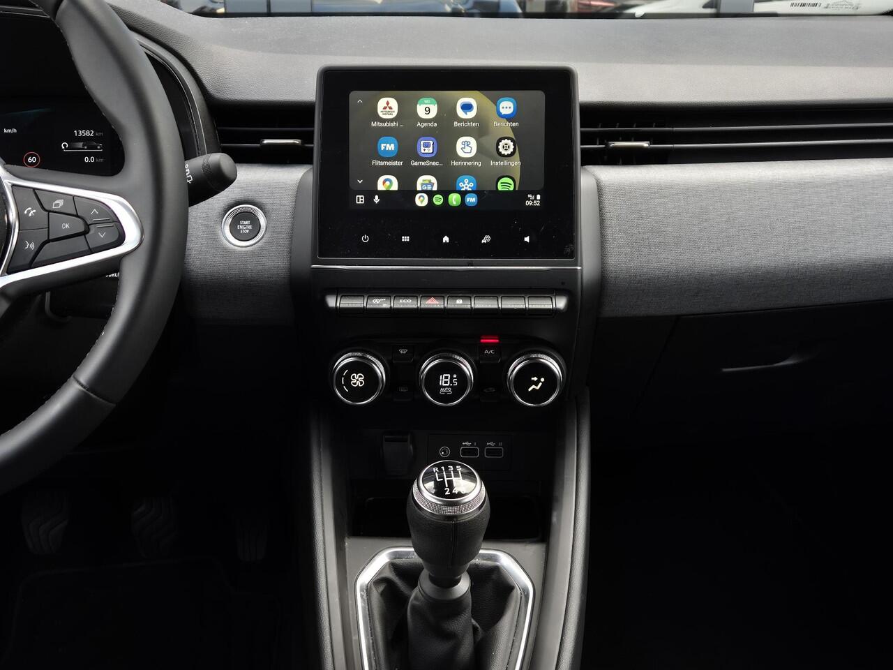 Mitsubishi COLT 1.0T MT Intense | 8 Jaar Fabrieksgarantie | Achteruitrijcamera | Parkeersensoren V+A | Apple CarPlay / Android Auto