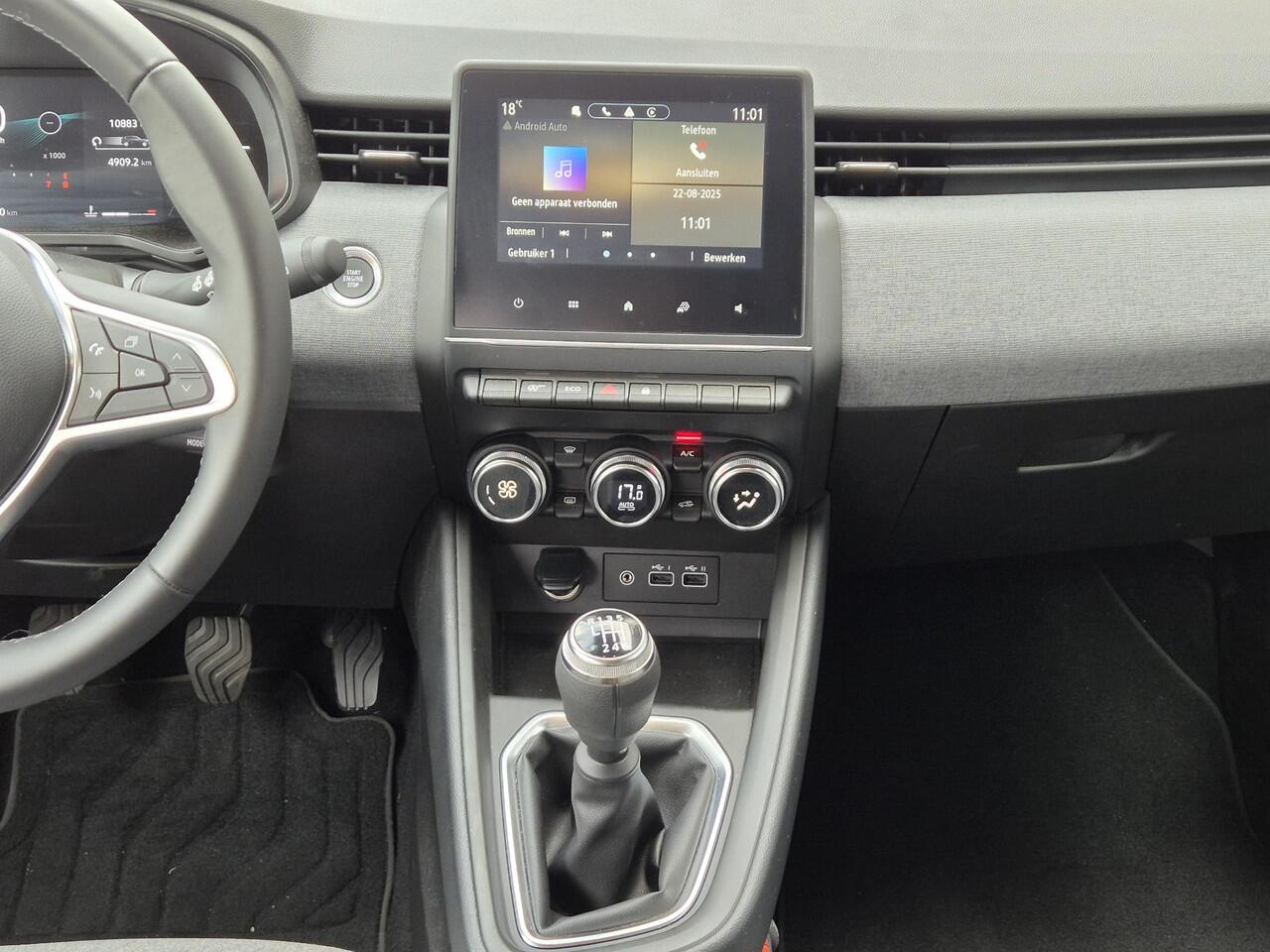 Mitsubishi COLT 1.0T MT Intense | 8 Jaar Fabrieksgarantie | Achteruitrijcamera | Parkeersensoren V+A | Apple CarPlay / Android Auto