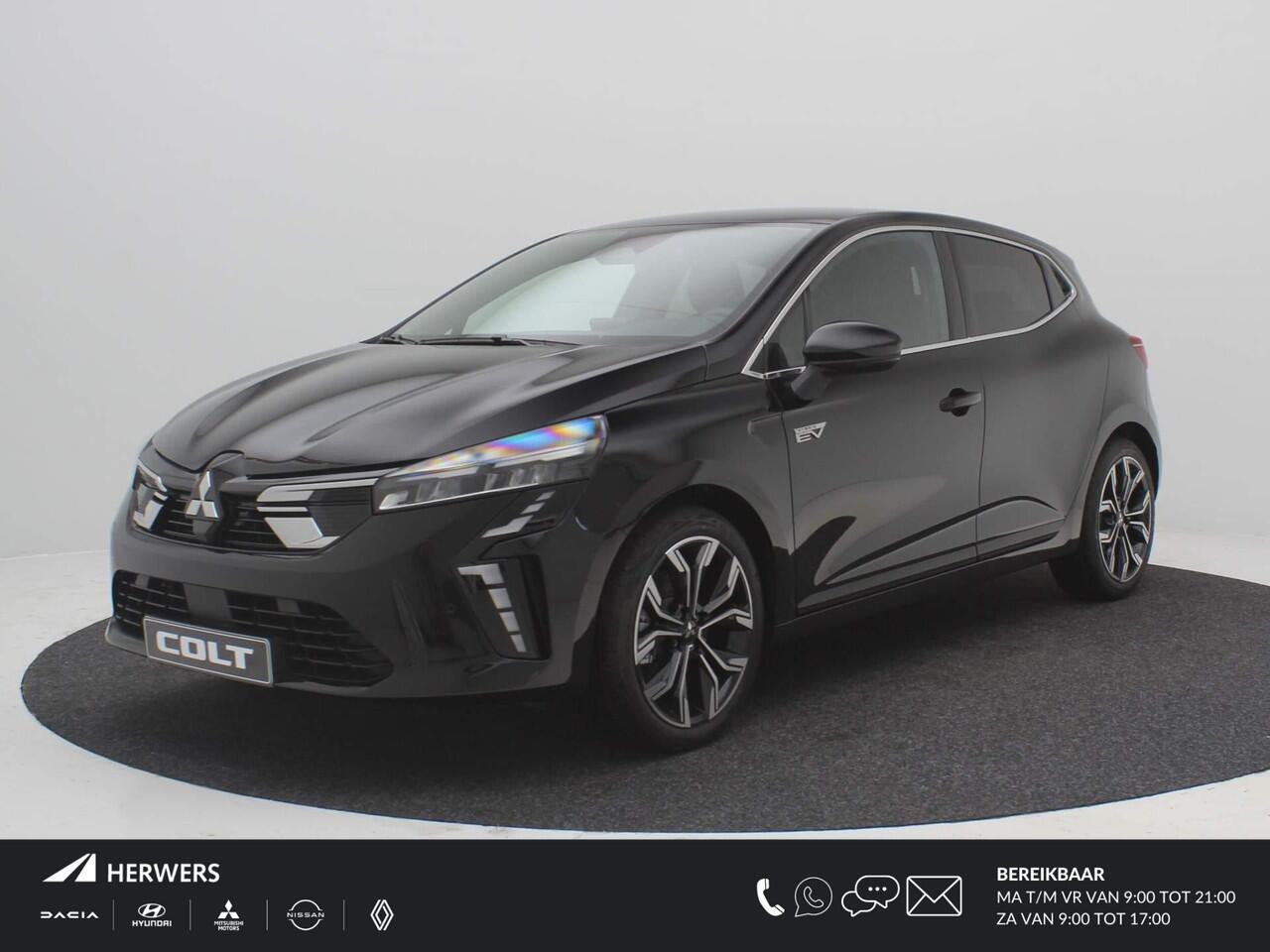 Mitsubishi COLT 1.6 HEV Intense+ / ¤4000,- Voordeel Op Nieuwprijs / Rijklaarprijs / Direct Leverbaar / 17" lichtmetalen velgen / Navigatie / Apple CarPlay/Android Auto / Achteruitrijcamera / Stoelverwarming /