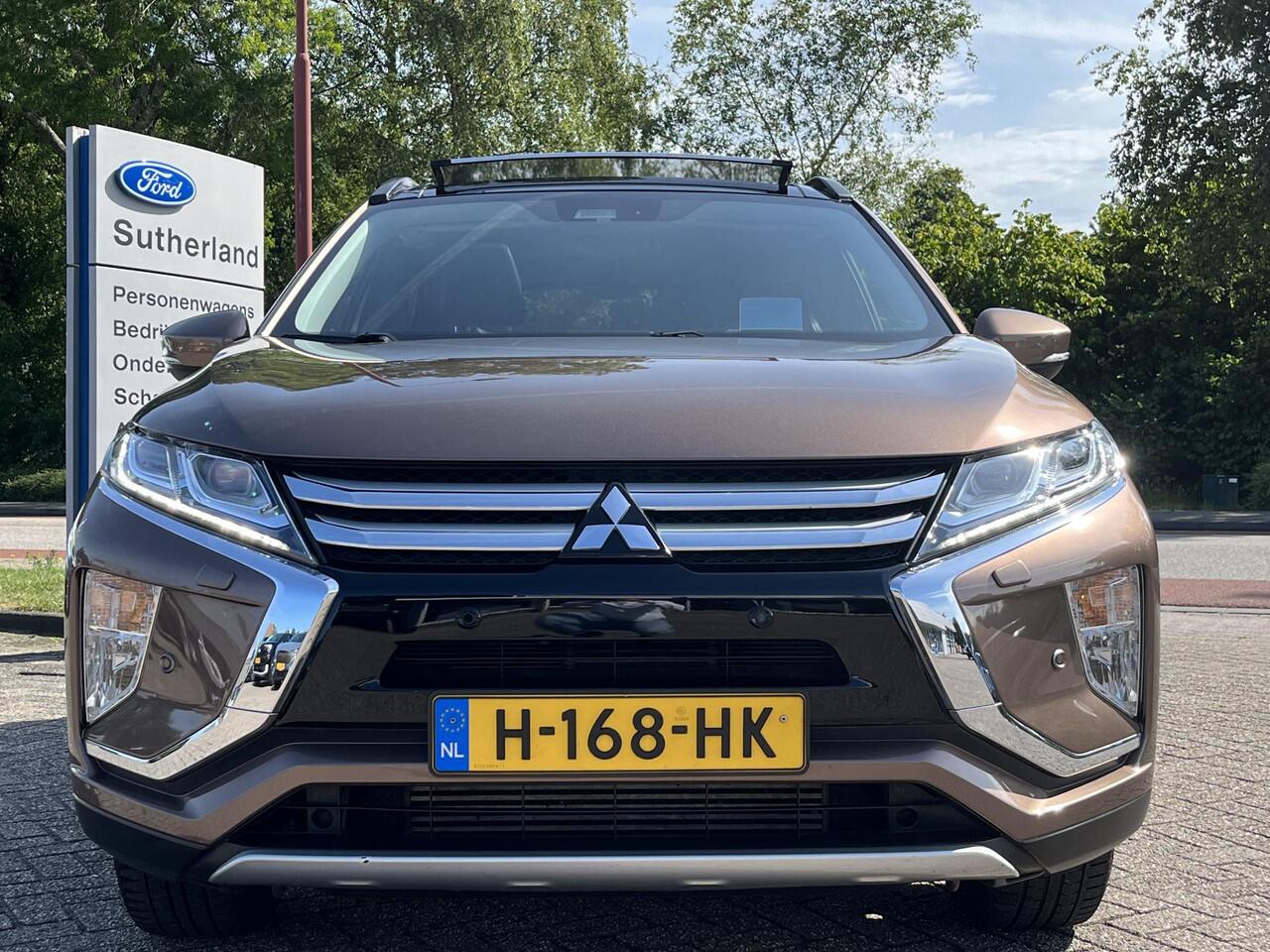 Mitsubishi ECLIPSE Cross 1.5 DI-T 4WD First Edition 163pk Automaat | Adaptieve Cruise | Head Up Display | Full Leder | | Panorama dak | Stoelverwarming | 1.600kg Trekgewicht!