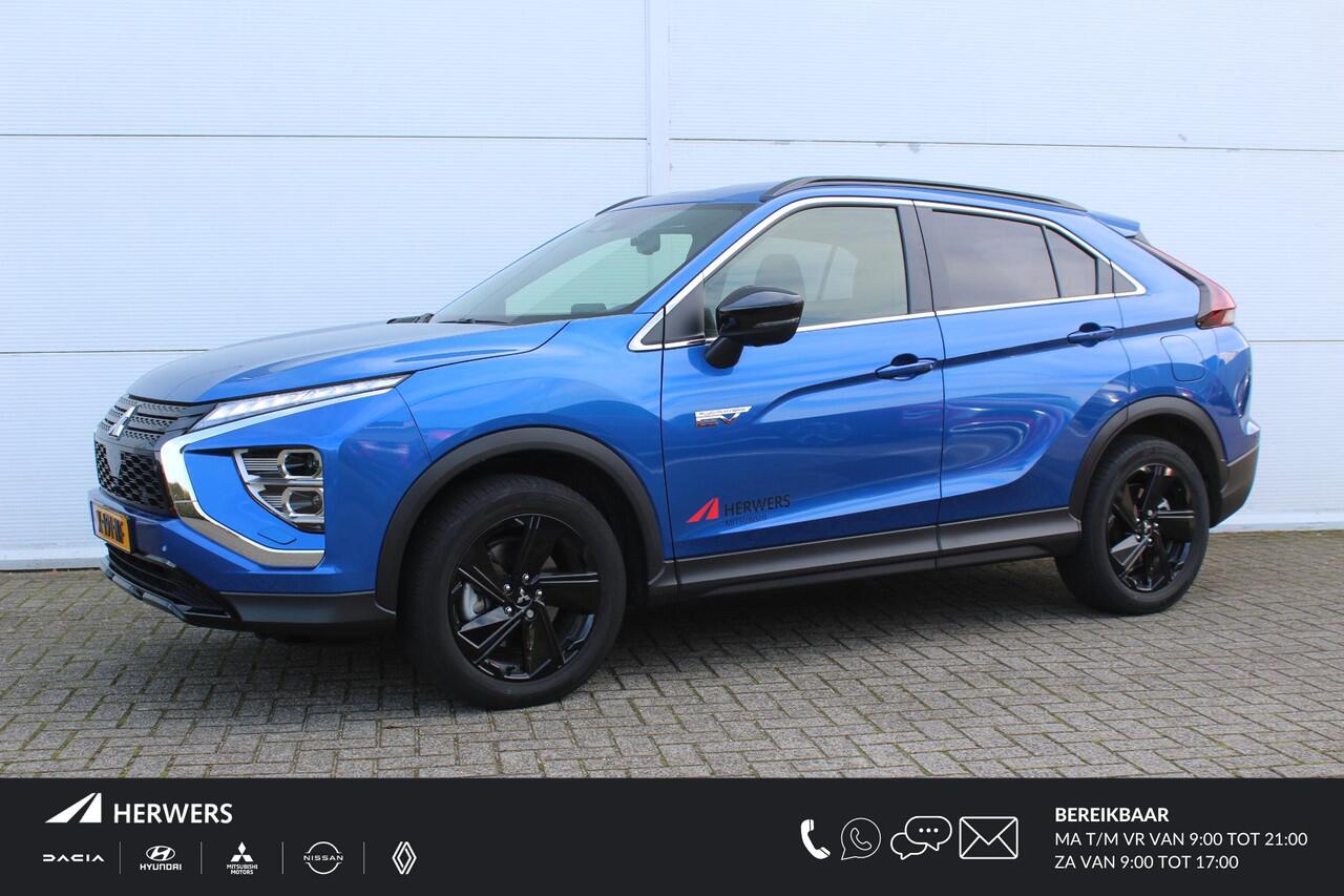 Mitsubishi ECLIPSE Cross 2.4 PHEV Black Edition / Navigatie + Apple Carplay/Android Auto / Stoelverwarming Voor & Achter / Cruise Control Adaptief / 360* Camera / Keyless Entry & Start /