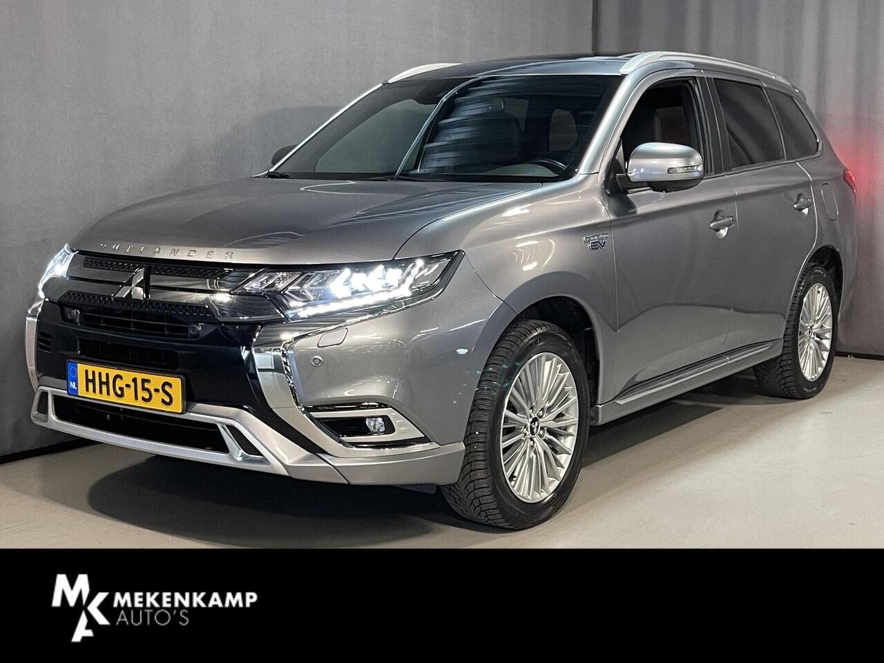 Mitsubishi OUTLANDER 2.4 PHEV Instyle 18"/Trekhaak/LED/Leder/Zonnedak/Stoel + stuurverwarming/Dodehoek/PDC v+a/360 Camera/Apple Carplay & Android Auto