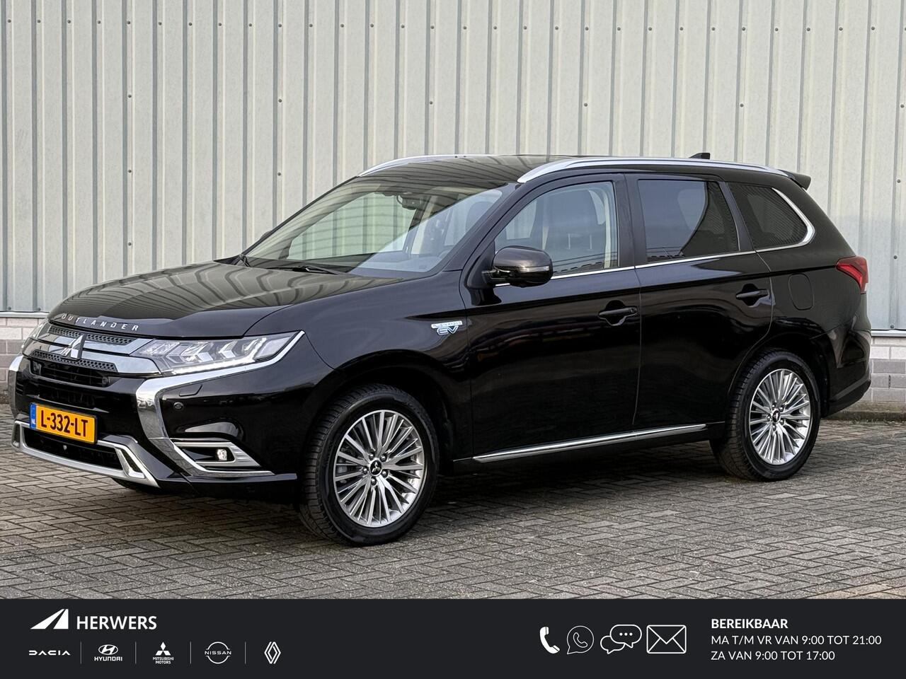Mitsubishi OUTLANDER 2.4 PHEV Intense+ / Origineel Nederlands geleverd / Dealer onderhouden / 92% SOH / 360 Camera / Navigatie / Apple CarPlay/Android Auto / Full LED / Schuif/Kanteldak / Dealer onderhouden / Stoel- en Stuurverwarming /
