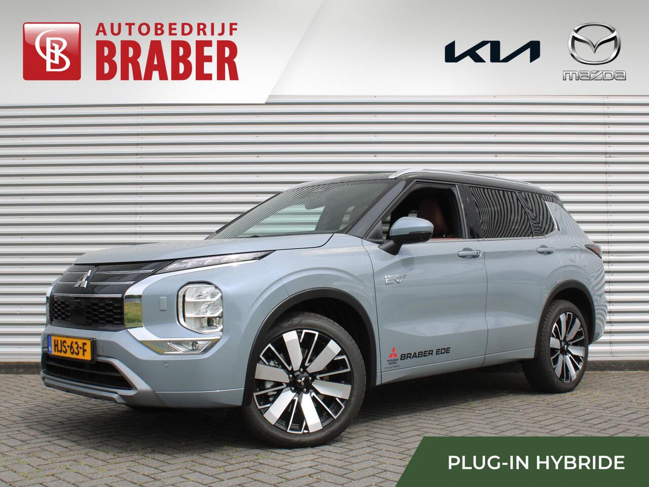 Mitsubishi OUTLANDER 2.4 PHEV Instyle+ | Stuur-/stoelverwarming + ventilatie | 20" LM | Pano dak | Camera rondom | HUD | Leer |
