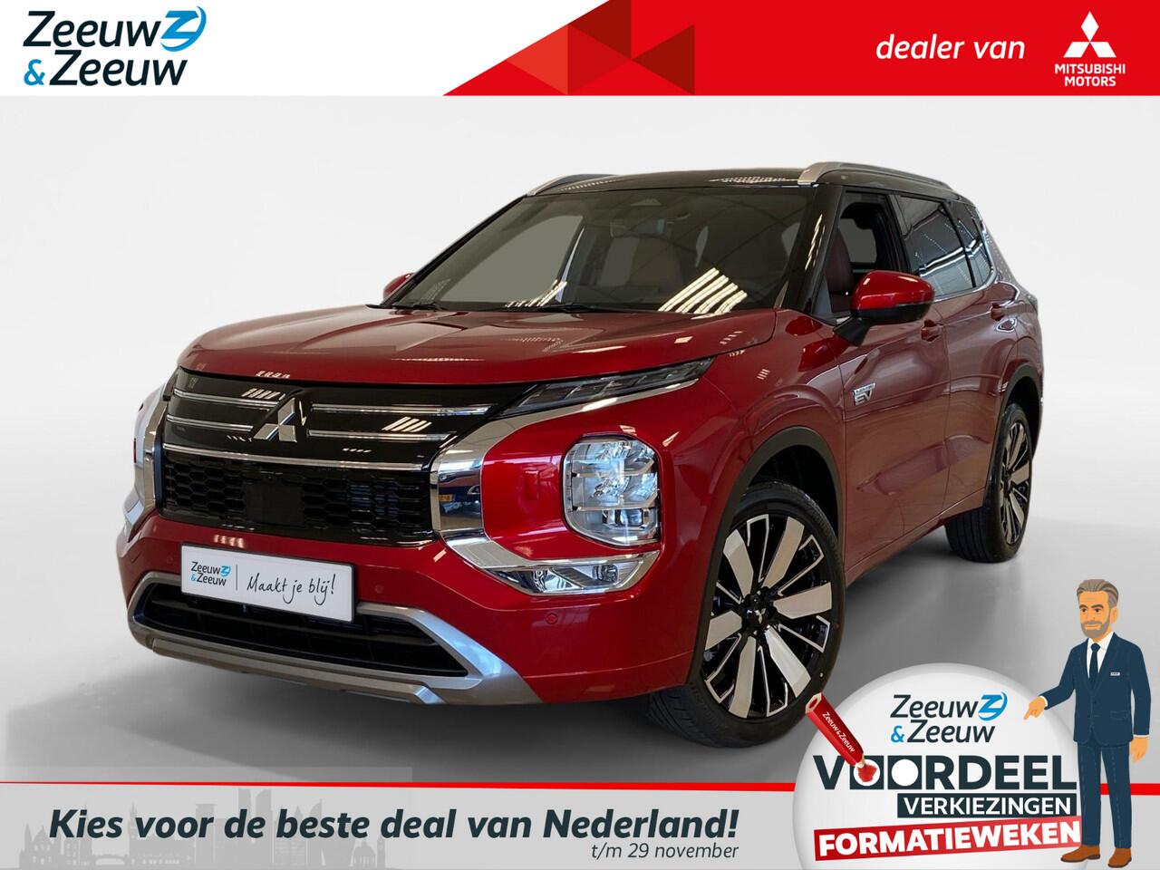 Mitsubishi OUTLANDER 2.4 PHEV | INSTYLE + | DIRECT LEVERBAAR| ZWART DAK | PRIJS INCL ¤5.000,- INTRODUCTIE KORTING |