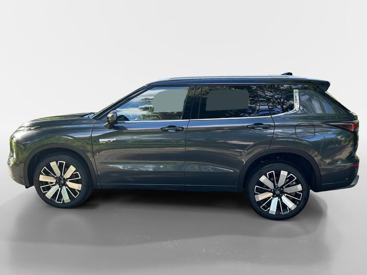 Mitsubishi OUTLANDER 2.4 PHEV Instyle+ Apple Carplay/Android Auto , achterbank verwarmd , elektrisch glazen panorama-dak , cruise control adaptief , elektrisch verstelb. bestuurdersstoel met geheugen , elektrisch bedienbare achterklep met sensorsturing , luxe lederen bekledin