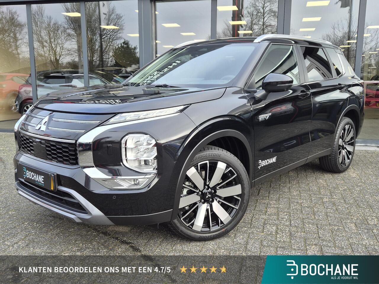 Mitsubishi OUTLANDER 2.4 PHEV First Edition DEMO | 20 inch | Trekhaak afneembaar | Leer/Alcantara | Leverbaar Mei | Private Glass | High end Audiosystem |