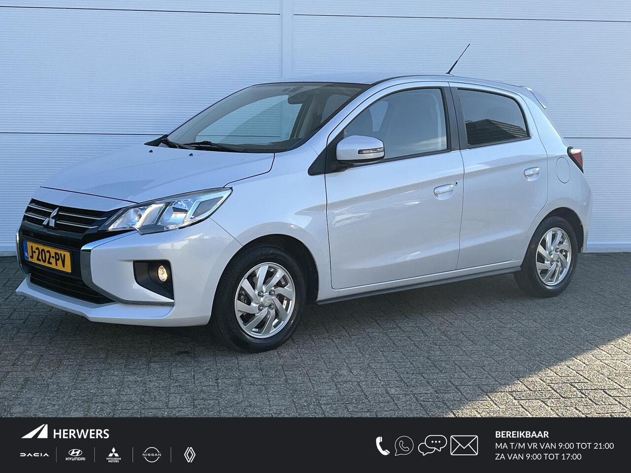 Mitsubishi SPACE STAR 1.2 Nova / airco (automatisch)/ Apple Carplay/Android Auto/ navigatiesysteem full map/ voorstoelen verwarmd/