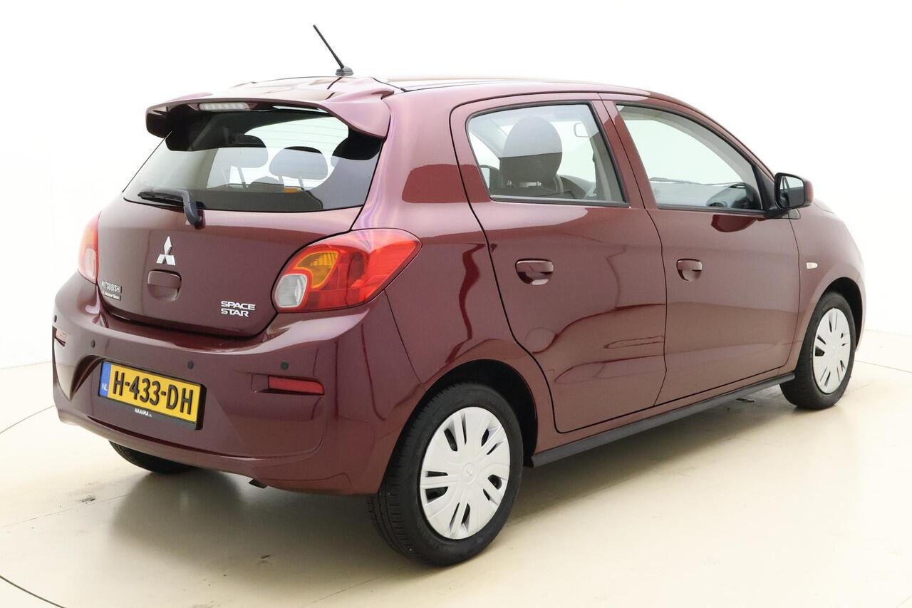 Mitsubishi SPACE STAR 1.0 Cool+ | Airco | Parkeersensoren achter | Elektrische ramen voor | 54.356 km