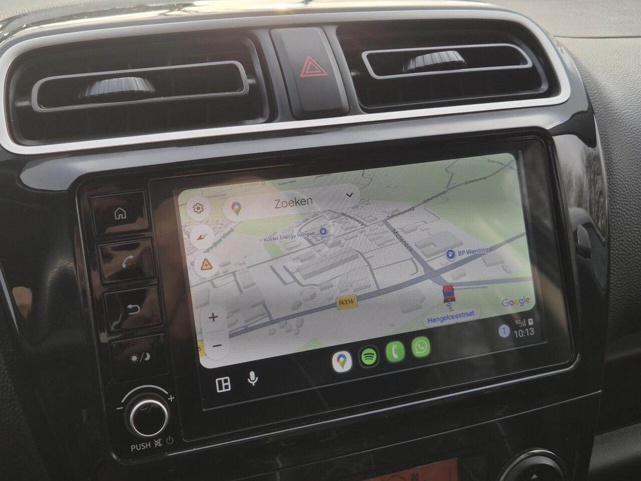 Mitsubishi SPACE STAR 1.2 Instyle Automaat / Fabrieksgarantie tot 13-02-2031 / Navigatie via Apple Carplay of Android Auto / Airco / Stoelverwarming / Achteruitrijcamera / Cruise control / Keyless Entry/Start /