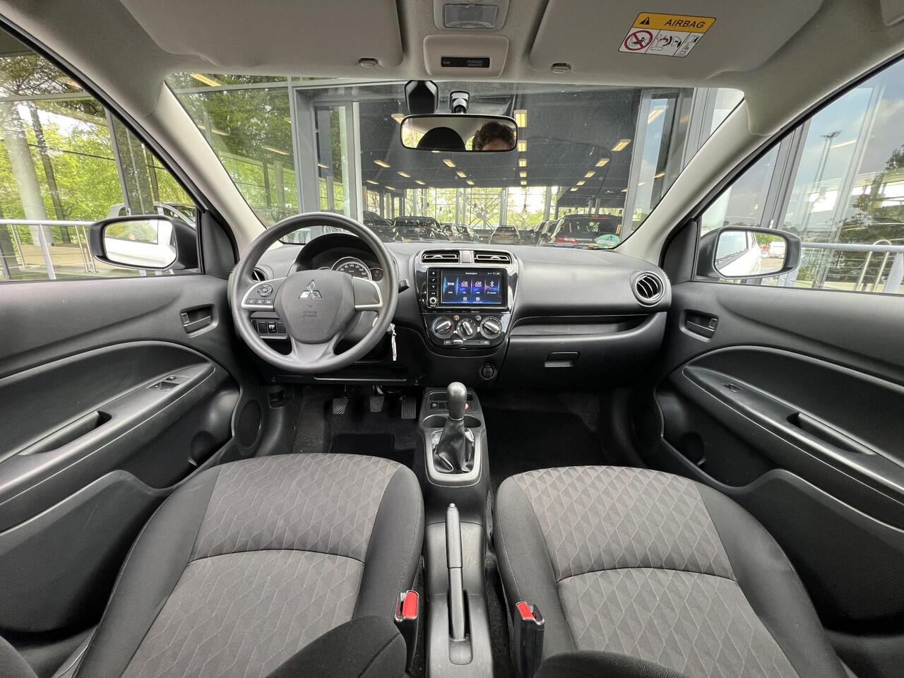 Mitsubishi SPACE STAR 1.2 Connect+ | Airco | Navigatie via Carplay/Android | Fabrieksgarantie tot en met 27-03-2032!