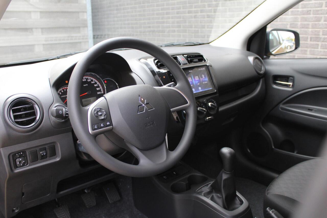 Mitsubishi SPACE STAR 1.2 Active Airco, Apple carplay/Android auto, Audio/DAB, Elek.verst.buitenspiegels en ramen voor,