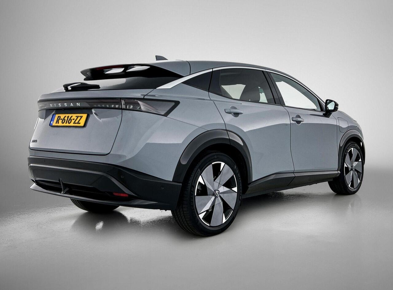 Nissan Ariya Evolve 91 kWh 242PK | Bose Audio | Draadloze Apple Carplay & Android Auto | Elektrisch Verstelbare Stoelen | Stoel & Stuurwiel Verwarming