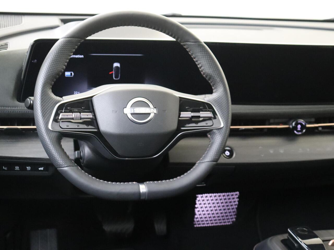 Nissan Ariya Evolve 91 kWh 242PK | Bose Audio | Apple Carplay | Elektrisch Verstelbare Stoelen | Stoel & Stuurwiel Verwarming