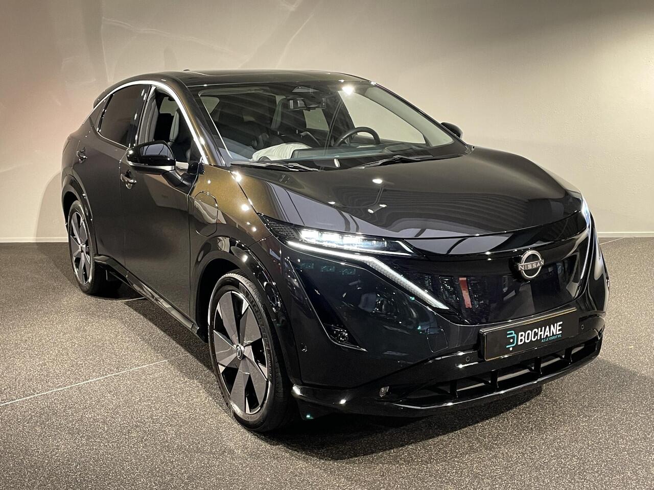 Nissan Ariya Evolve 91 kWh | Leder | 360° Camera | Navigatie | Stoelverwarming |