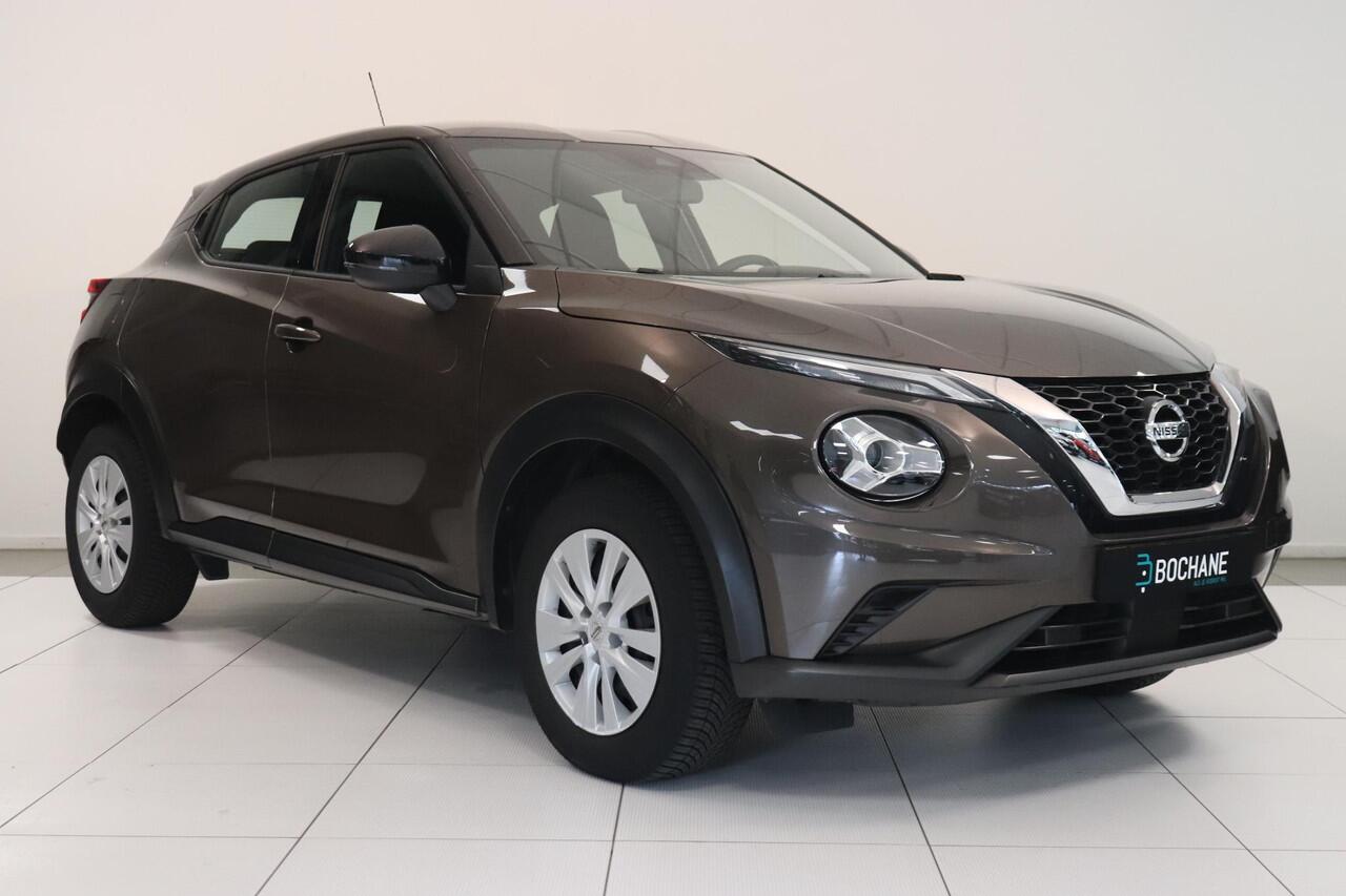 Nissan JUKE 1.0 DIG-T Visia | Airco | Bluetooth | LED | DAB | Cruise control | All season banden |