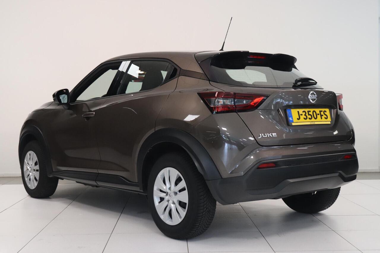 Nissan JUKE 1.0 DIG-T Visia | Airco | Bluetooth | LED | DAB | Cruise control | All season banden |