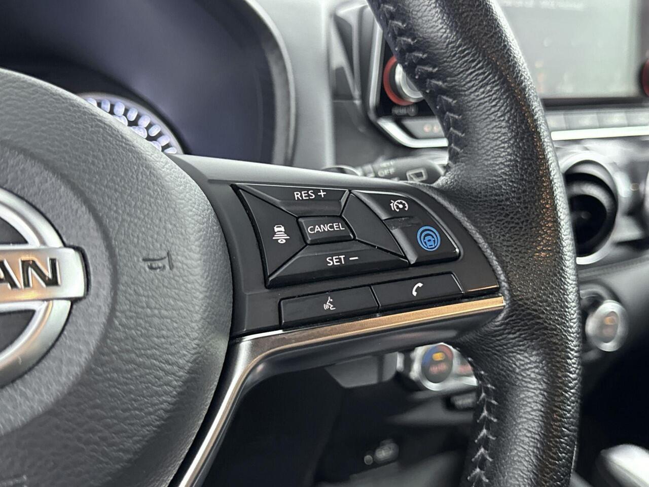 Nissan JUKE 1.0 DIG-T Tekna | 360 camera | BOSE | Leder | Apple Carplay & Android Auto | Adaptive CC | DAB | LMV