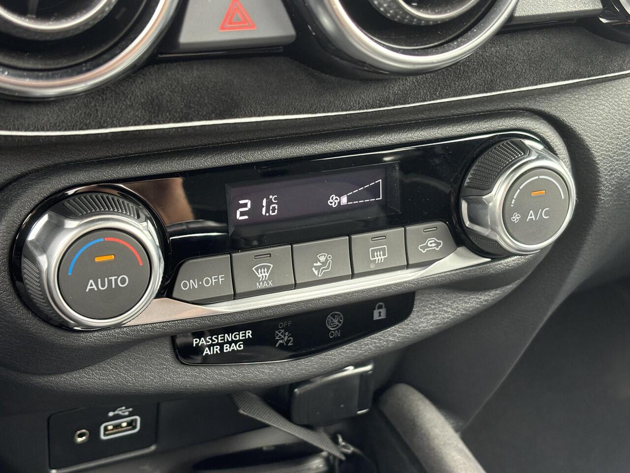 Nissan JUKE 1.0 DIG-T N-Design | Bose premium audio | Leder/Alcantara interieur | Trekhaak | Dodehoek assistent | 360 rondomzicht Camera | zeer compleet!