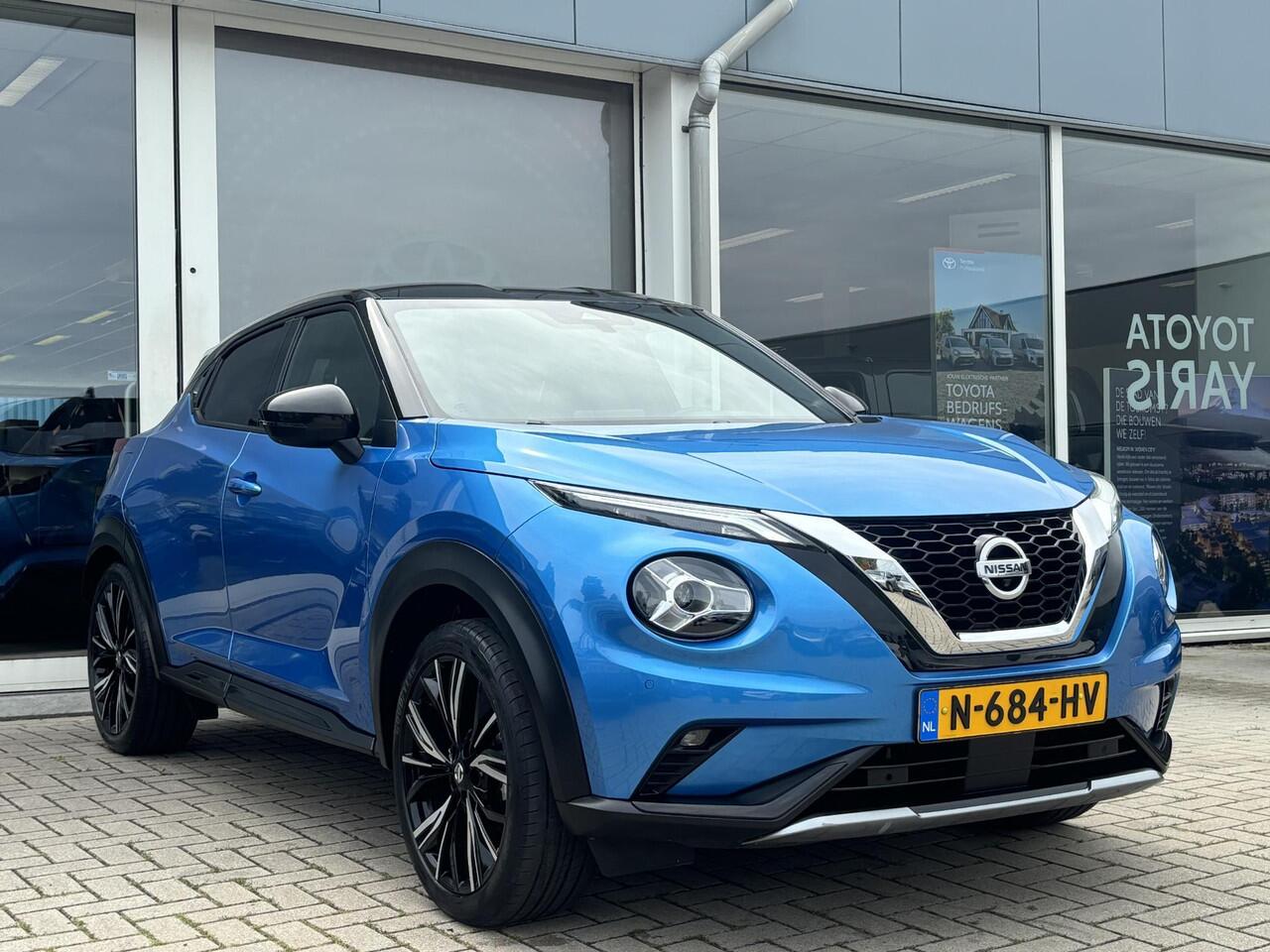 Nissan JUKE 1.0 DIG-T N-Design | Bose premium audio | Leder/Alcantara interieur | Trekhaak | Dodehoek assistent | 360 rondomzicht Camera | zeer compleet!