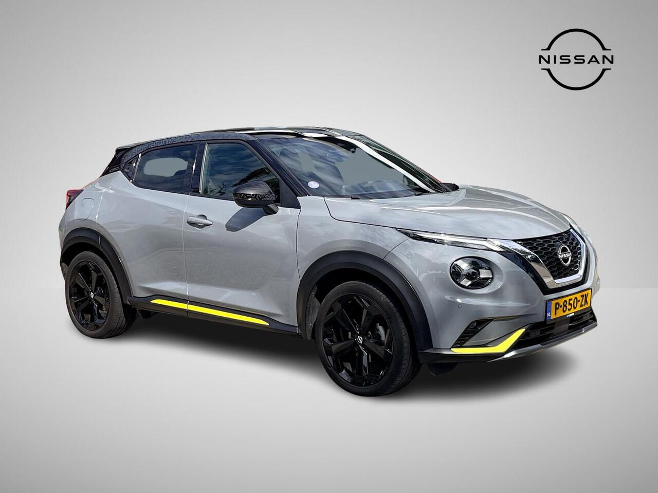 Nissan JUKE 1.0 DIG-T Kiiro | Trekhaak | Navigatie | Camera | 19'' Velgen | Stoelverwarming | Apple Carplay/Android Auto | LED Koplampen | Rijklaarprijs!