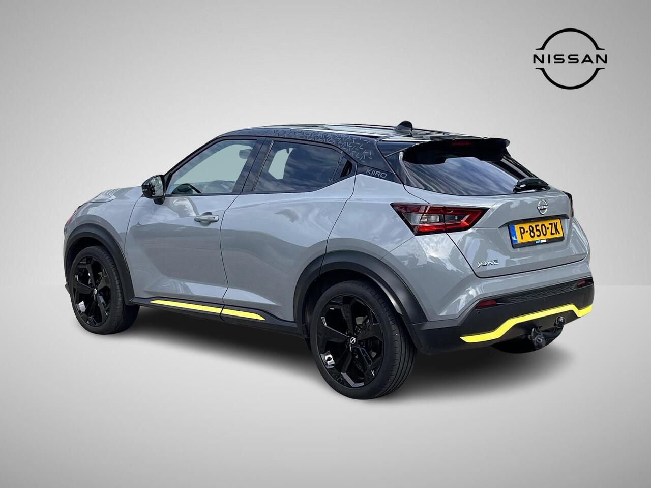 Nissan JUKE 1.0 DIG-T Kiiro | Trekhaak | Navigatie | Camera | 19'' Velgen | Stoelverwarming | Apple Carplay/Android Auto | LED Koplampen | Rijklaarprijs!
